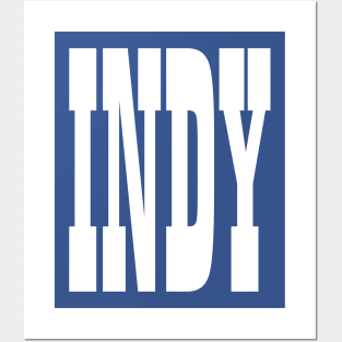 Indy Football Posters and Art